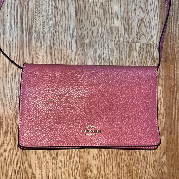 Coach Bags Authentic Coach Pink Crossbody Purse Poshmark
